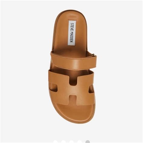 steve madden hermes chypre dupe|Hermes chypre sandals dupe.